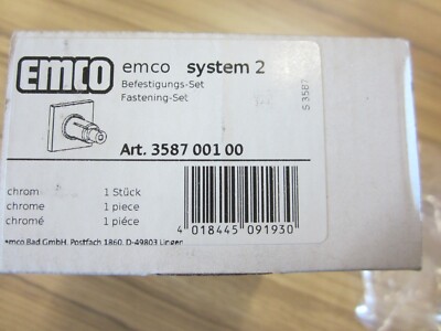 Emco System 2 Befestigungsset für Duschvorhangstangen