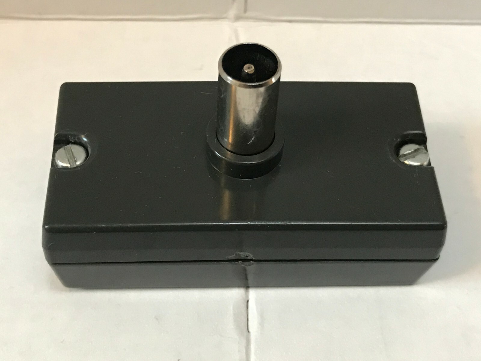 VINTAGE VHF / UHF TO COAX AERIAL CABLE 2 WAY SPLITTER / JOINER eBay