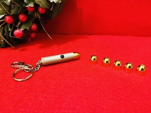 Vintage Sean & Stephen Corporation Class IIIA Laser Pointer 650nm w/ 6 Apertures