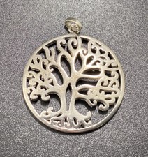 ATI Pendant Sterling Silver Tree of Life Roun...