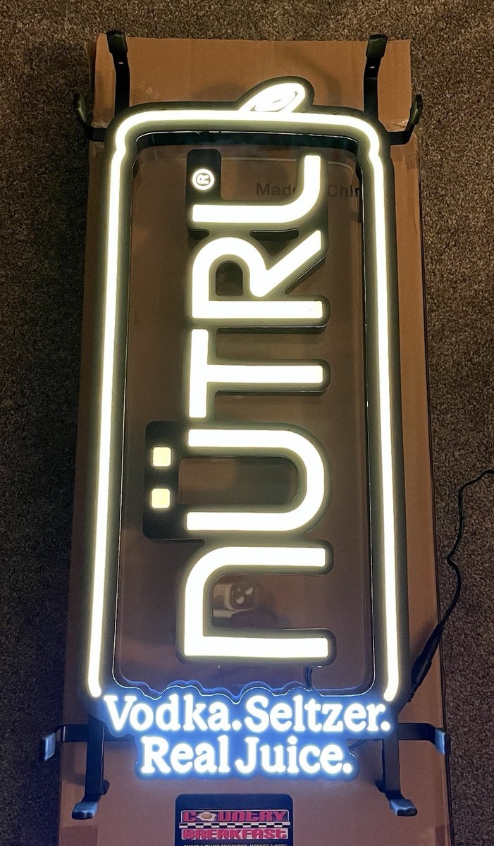 Nutrl Vodka Seltzer Color Changing LED Opti Neon Beer Sign 23x11