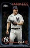 Gerrit Cole 2024 Topps Chrome #164 Yankees MLB READ FREE SHIPPING AutographDen