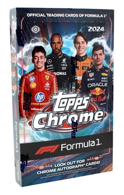 2024 Topps Chrome Formula 1 Base Set *Choose Your Auto Racing Cards*