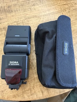 Sigma EF-500 EF500 EF 500 DG Super w soft case