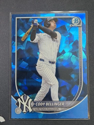 2025 Bowman Chrome Refractor Sapphire Cody Bellinger #78 Yankees