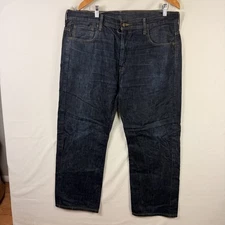 Levi's 569 Jeans Mens 36x30 Loose Fit Straight Leg Blue Medium Wash Denim