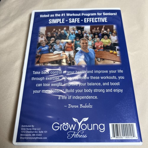 GROW YOUNG FITNESS STARTER PACK DVD Foundation Cardio Core Balance Yoga workout - Foto 2 di 3