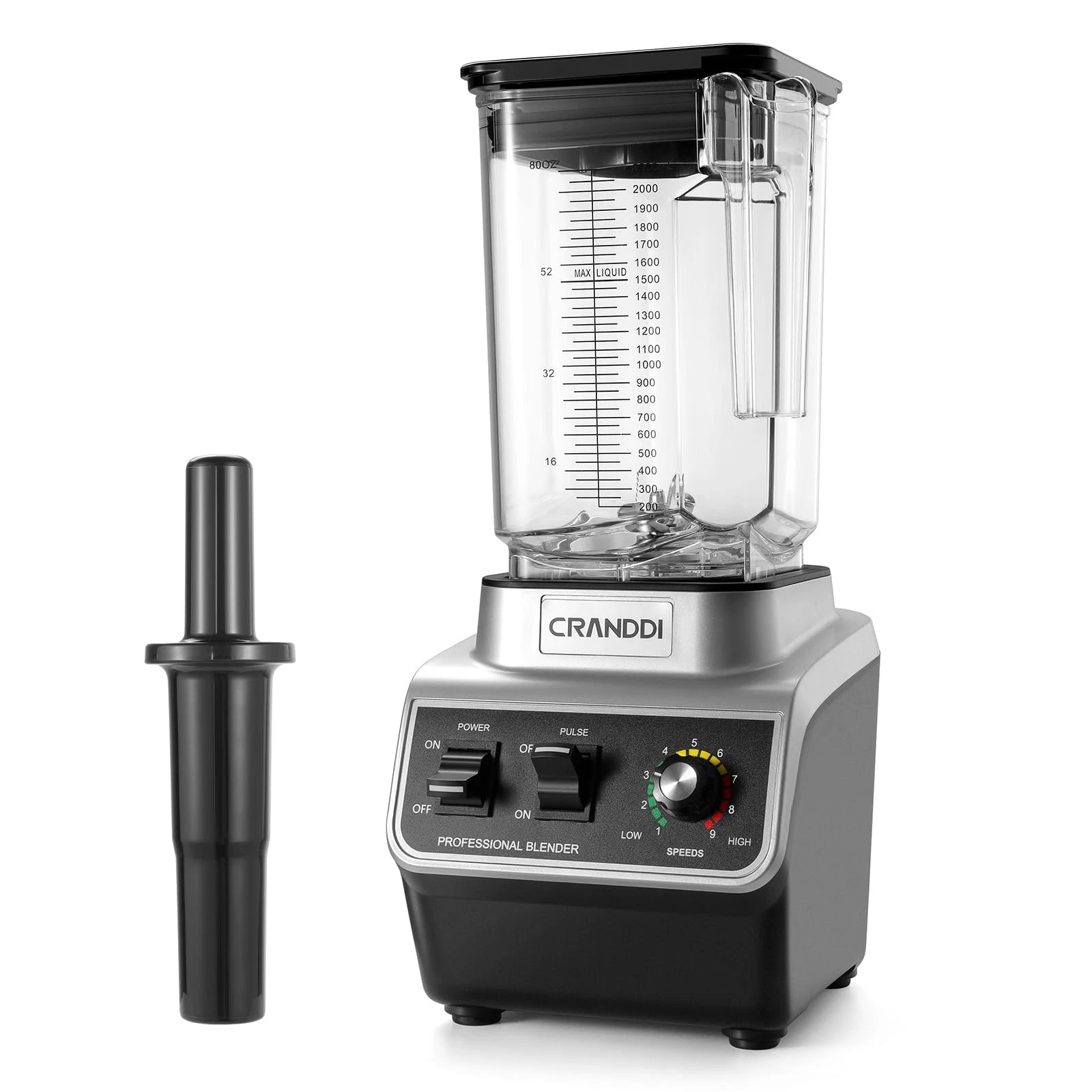 Professional Smoothie Blender, 80oz Countertop Blenders for Smoothies, Shakes...
Opens in a new wind