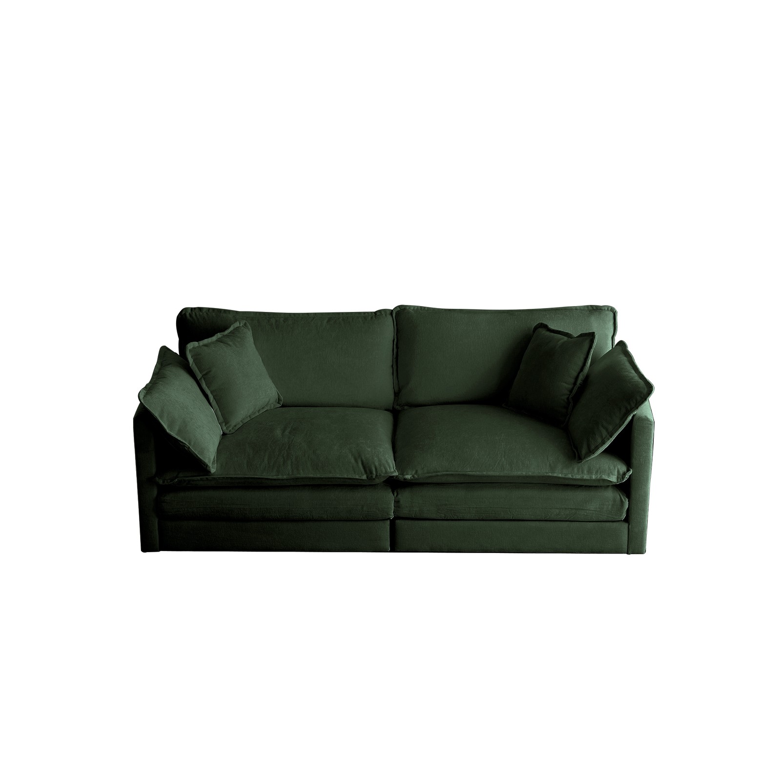3 Piece Sofa Set Oversized Sofa Comfy Sofa Couch, 2 Pieces of 2 Seater and 1 Pie