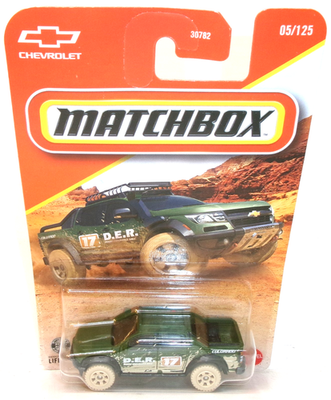 2026 MATCHBOX 1:64 MBX ADVENTURE CITY 05/125 GREEN 2016 CHEVY