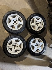 14” Compomotive Mo Alloy Wheels Fit Vauxhall Nova 4x100