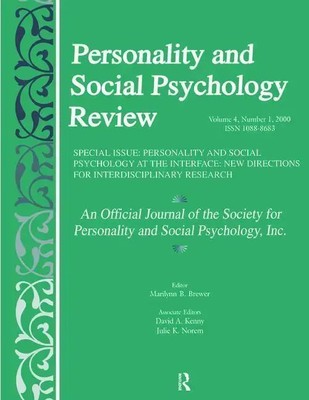 Personality and Social Psychology at the Interface | Marilynn B. Brewer | Buch