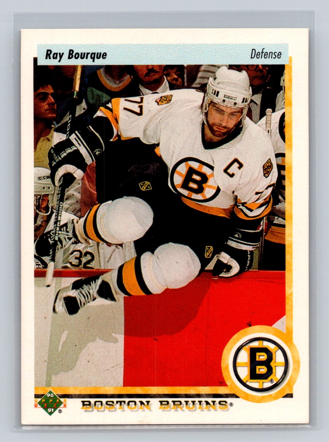 1995-96 Upper Deck #230 Ray Bourque 5th Anniversary Boston Bruins