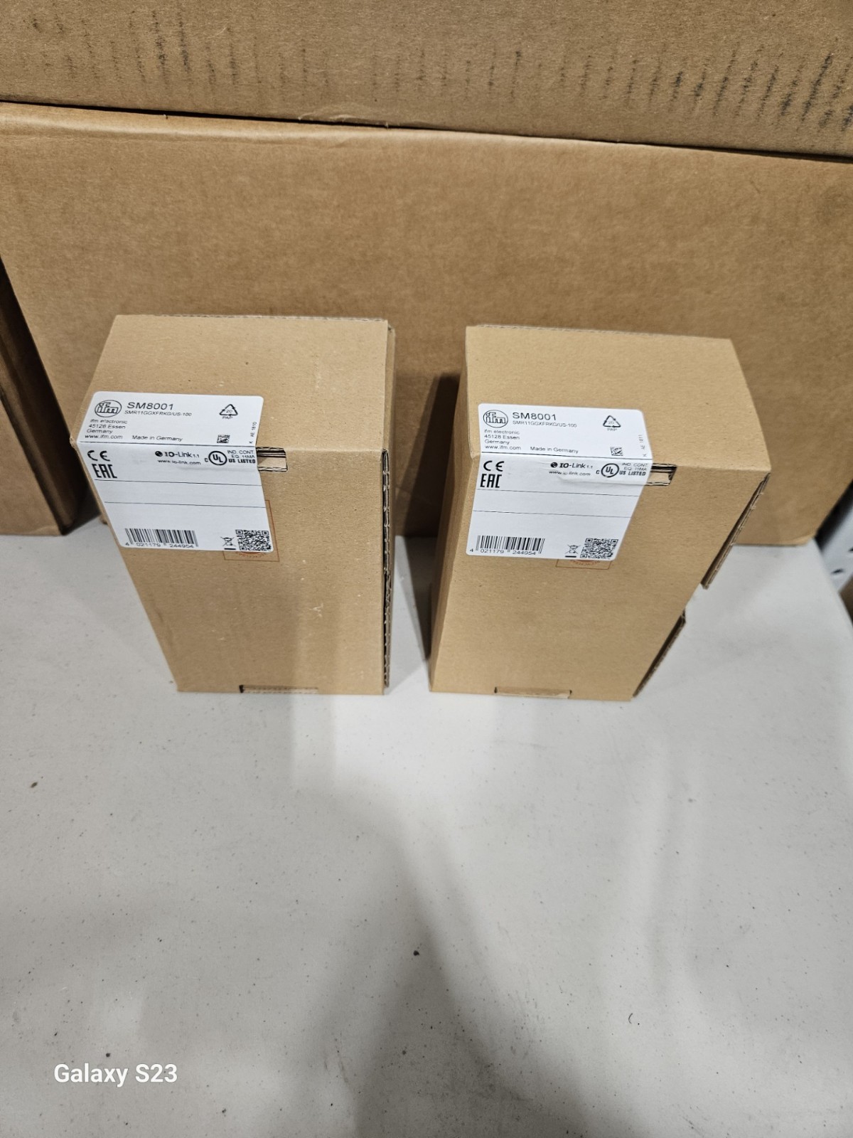 2 for 1 Sale - IFM SM8001 Flow Meter Magnetic 26.4GPM