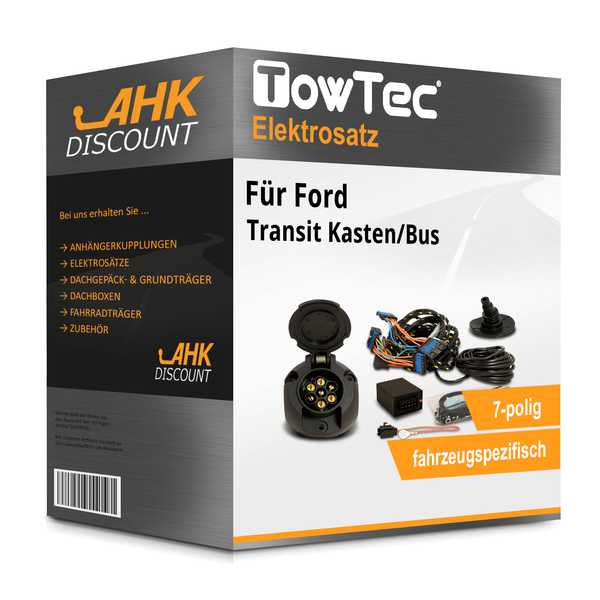 für Ford Transit Kasten/Bus 24- Towtec Elektrosatz 7Polig Fahrzeugspezifisch-image