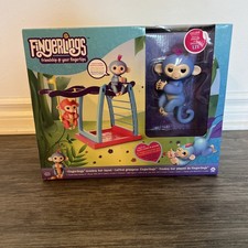 Fingerlings PlaySet - Monkey Bar Playground  Liv the Baby Monkey NEW Age 5 