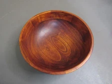 New Cherry Finish 7" Wood Bowl