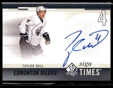 Taylor Hall Rookie Cards and Autographed Memorabilia Guide 38