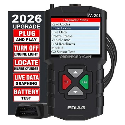 EDIAG YA201 Profi OBD2 Diagnosegerät Tool KFZ OBD2 Scanner Fehlerauslesege