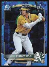 2025 Bowman Chrome Sapphire Shotaro Morii #BCP-170 GS1-4