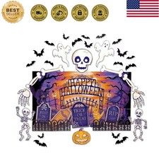 Halloween Trunk-or-Treat Car Decorations Kit, Graveyard 42-Count