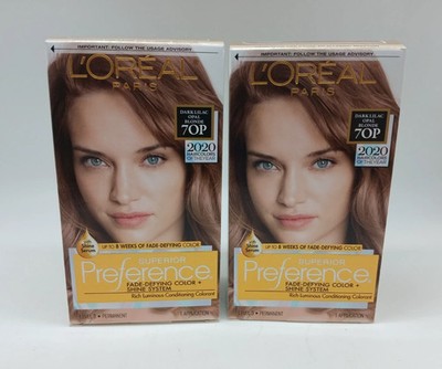 L'Oréal Paris Superior Preference Dark 70P Hair Dye   2-Pack   Fade Defying Shin