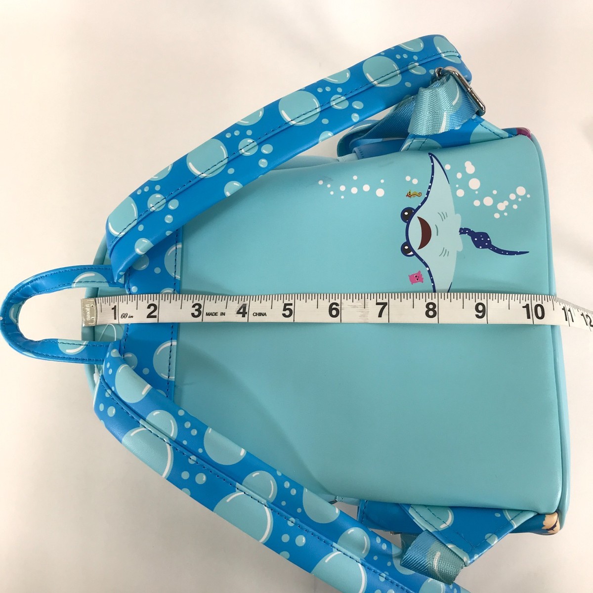 NWOT Loungefly Disney Pixar Finding Nemo 20th Anniversary Bubble Mini Backpack Finding Nemo 20th Anniv. Bubble Pocket Crossbody main image 2