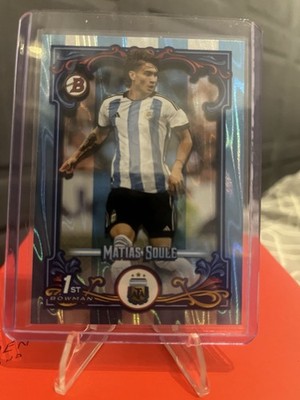 Matias Soule 1st Bowman /99 & /150 - Argentina Fileteado 22/23