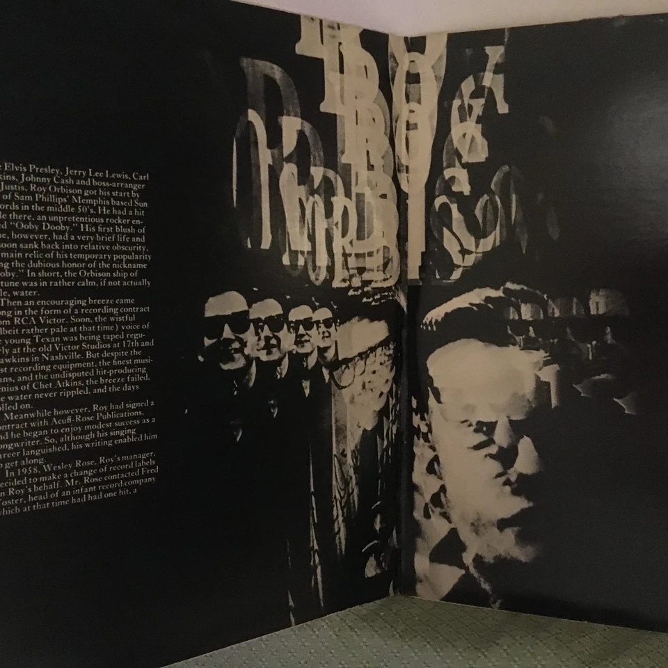 Roy Orbison THE ALL TIME GREATEST HITS OF R O 2X LP Monument - Image 3 of 4