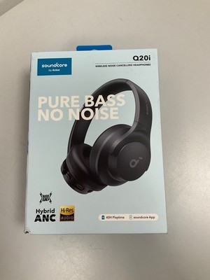 soundcore by Anker Q20i in Schwarz kabelloser Bluetooth-Over-Ear-Kopfhörer Neu