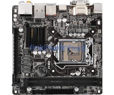 For ASRock H87M-ITX Desktop Motherboard LGA1150 DDR3 Mini-ITX Mainboard Test OK 