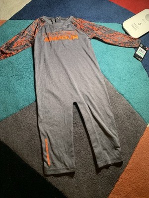 Under Armour Baby Coverall ~ gray & Orange ~new!!!