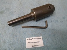 Unbranded 2MT Morse Taper 1/2" End Mill Holder w/ 3/8-16 Drawbar Threads J887
