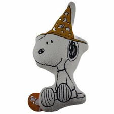Peanuts Snoopy Wizard Witch Hat Pillow Sherpa Halloween