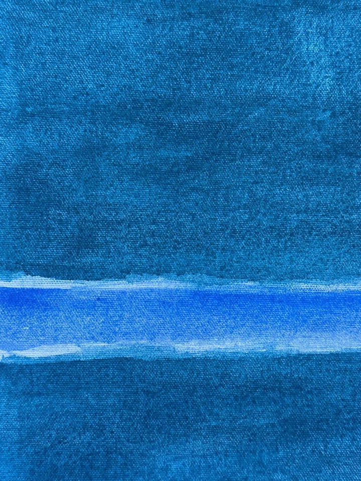 Pintura a óleo sobre tela MARK ROTHKO, vintage carimbada assinada - Imagem 3 de 4