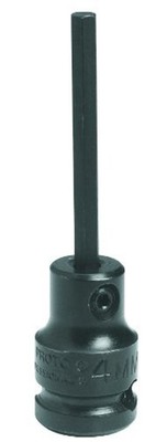 Stanley Proto J7290-6M 3/8'' Drive Hex Bit Impact Socket, 6mm