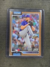 2026 Topps Series One ERIC LAUER Toronto Blue Jays Gold Parallel 0483/2026