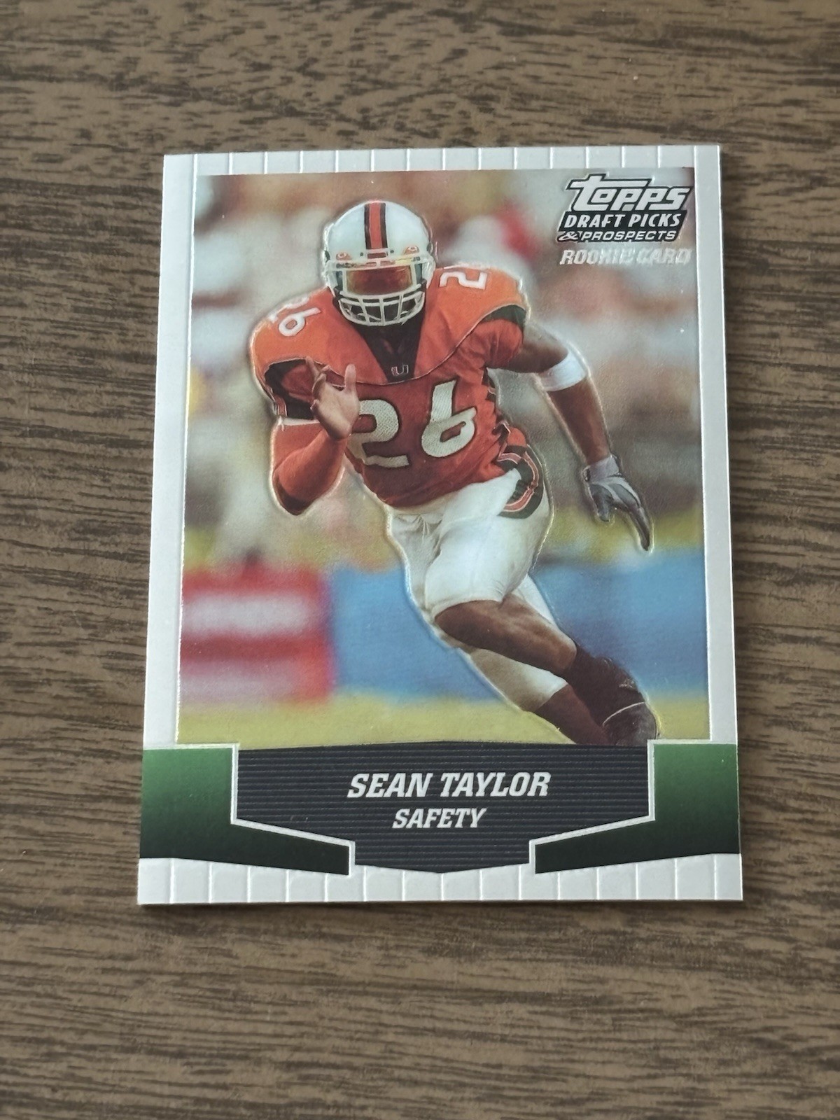 Sean Taylor Topps Draft Picks & Prospects #162 Chrome