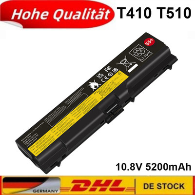 T510 T520 Akku Für IBM Lenovo ThinkPad T410 T420 T510 SL410 SL510 E50 W510 W520