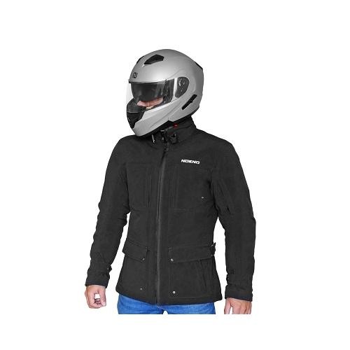 Veste avec protection homologuée CE coupe-vent Noend softshell pour motarde taille XS