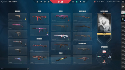 My PERSONAL valorant account eu FULL ACCESS|Champ 2022 butterfly and other skins