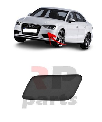 Für Audi A3 8V 12-16 Neu Vorne Scheinwerfer Scheiben Deckel Für Malerei Links