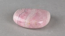 Pink Rhodochrosite Palmstone Polished Stone from Argentina  5.6 cm   # 19100