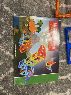 Magformers Lot Magnetic Building Block Toys Dinosaurs 40 Pieces