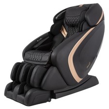 Osaki OS-Pro 3D Admiral L-Track Foot Roller Zero-G Heated Massage Chair Black Gd