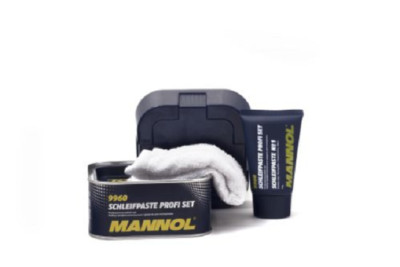 Kit Pulidor MANNOL 9960 - Para Pulir Y Abrillantar Coches, 2 Pastas En Juego