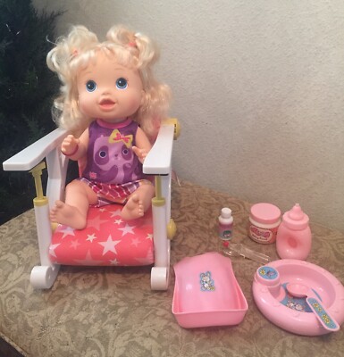 2012 Baby Alive Make Me Better Now Baby Doll Blonde Spanish