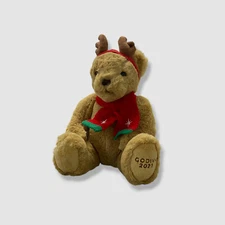Godiva Brown Limited Edition Plush Reindeer Bear Holiday 2021