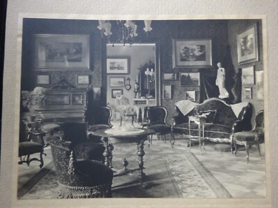 Foto, Fotoserie, München, Barerstr., 1900, 1917, Interieur, Design Möbel Wohnung