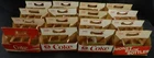 Coke Vintage 8 Pack Cardboard Bottle Carrier / Caddy, Coca-Cola Lot of 16